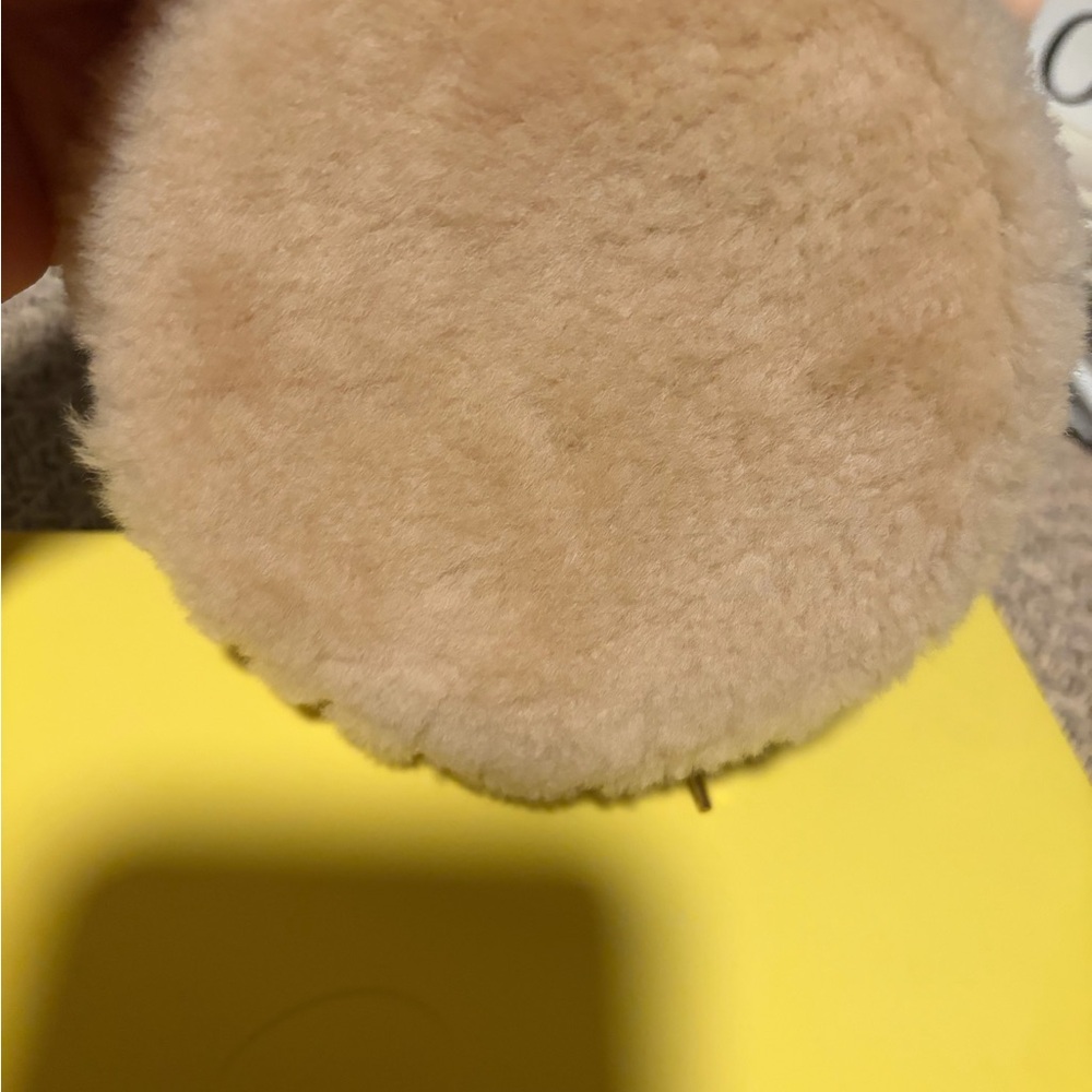 COACH Shearling Coin Bag Charm - Picture 7 of 9